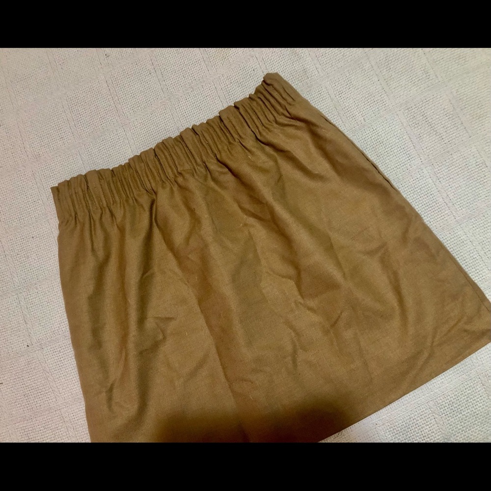 J.crew tan skirt